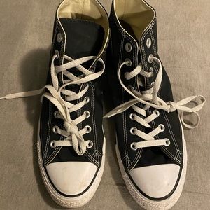 Black Hi-Top Converse